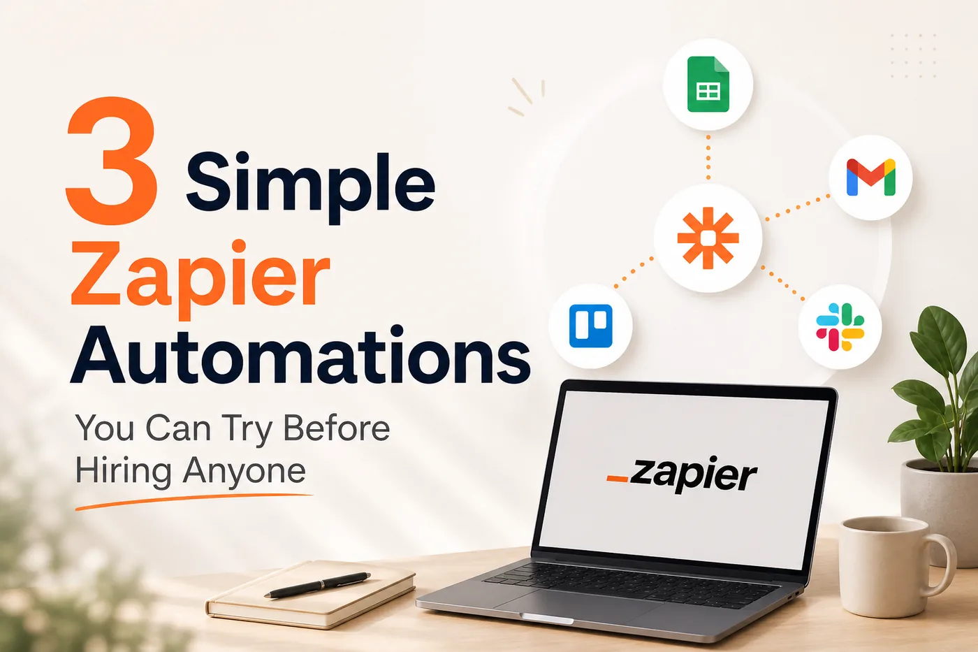 Three simple Zapier automations for small businesses cover